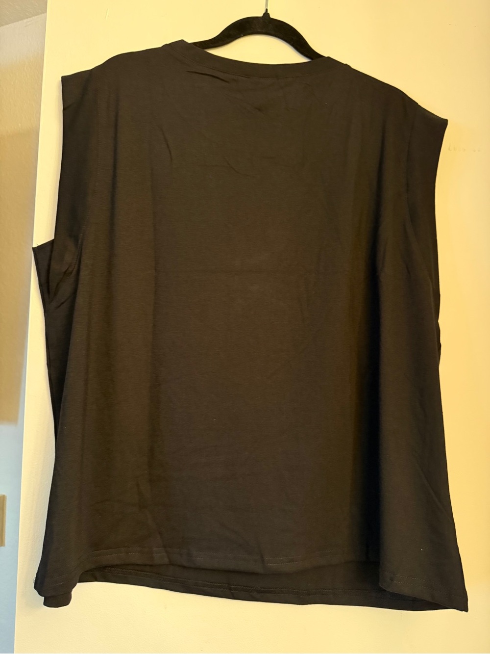 Sleeveless Black Tank Top for Women